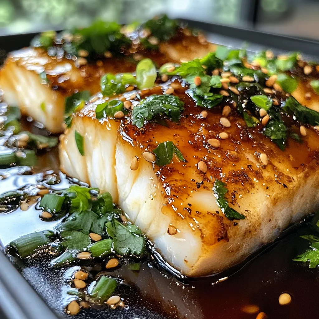 Ginger Soy Glazed Cod: A Flavorful and Healthy Seafood Dish
