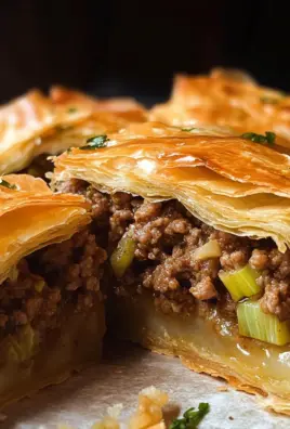 Greek Phyllo Meat Pie (Kimadopita)