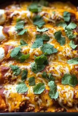 Ground Turkey Black Bean Enchiladas