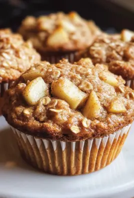 Healthy Apple Cinnamon Oat Muffins
