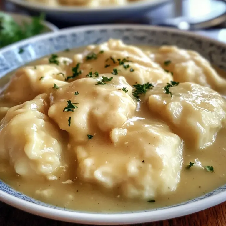 Homemade Cracker Barrel-Style Chicken and Dumplings