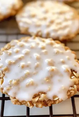 Iced Oatmeal Cookies Recipe