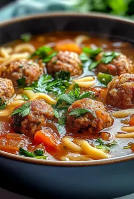 Italian Meatball Soup: Comfort in a Bowl