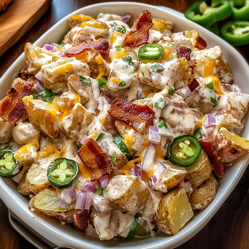 Jalapeno Popper Roasted Potato Salad