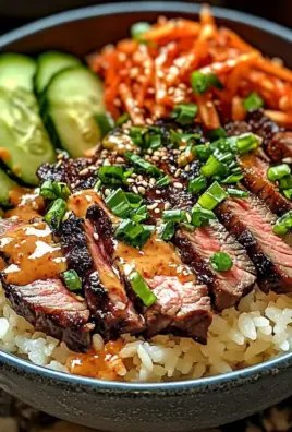 Korean BBQ Steak Bowls: A Delicious and Easy Recipe to Try Tonight