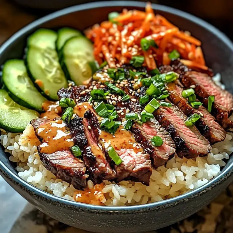 Korean BBQ Steak Bowls: A Delicious and Easy Recipe to Try Tonight