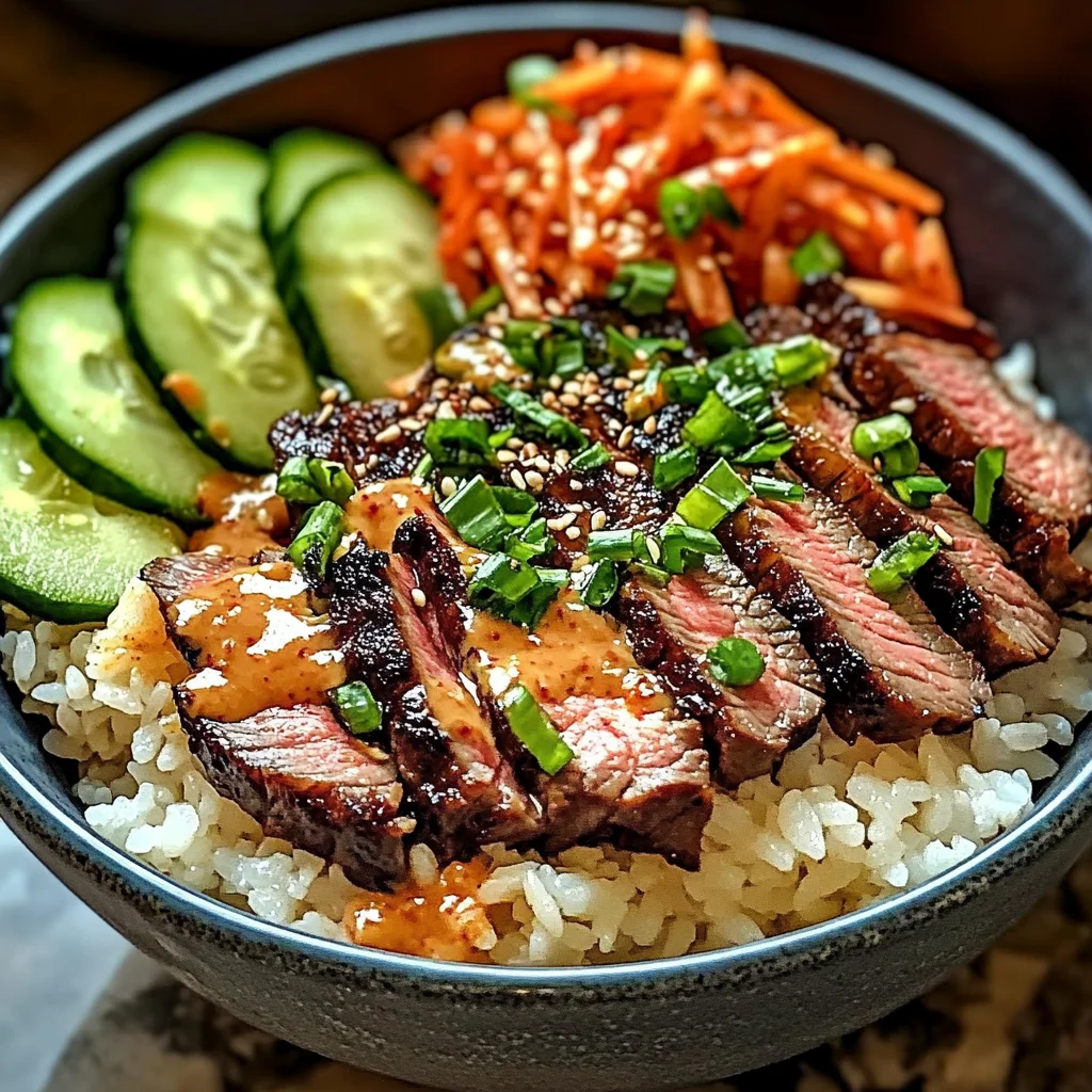 Korean BBQ Steak Bowls: A Delicious and Easy Recipe to Try Tonight