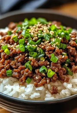 Korean Ground Beef Bowl (25-Minutes)