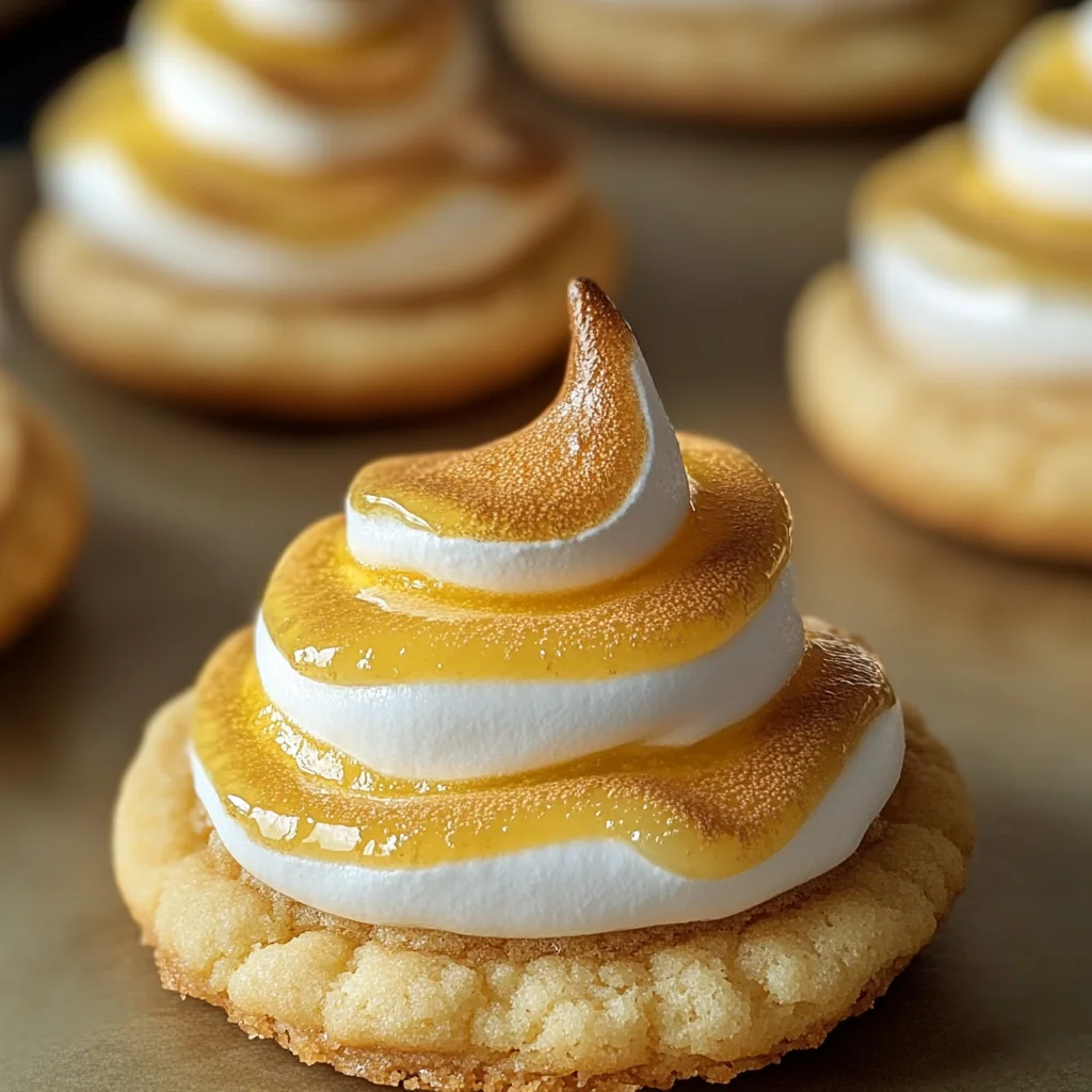 Lemon Meringue Pie Cookies Recipe