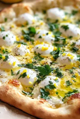 Lemon Pizza with Fresh Herbs