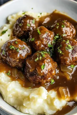 Meatballs and Gravy