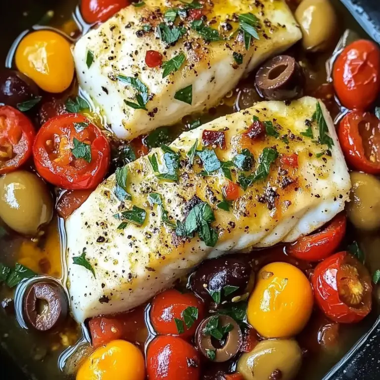 Mediterranean Baked Fish