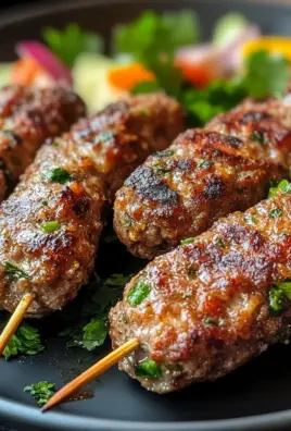 Middle Eastern Kofta Kebabs