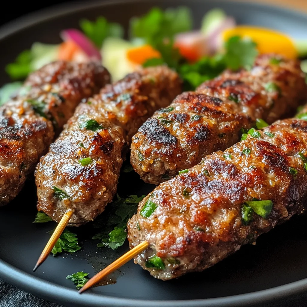Middle Eastern Kofta Kebabs
