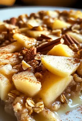 Oatmeal Apple Breakfast Bake