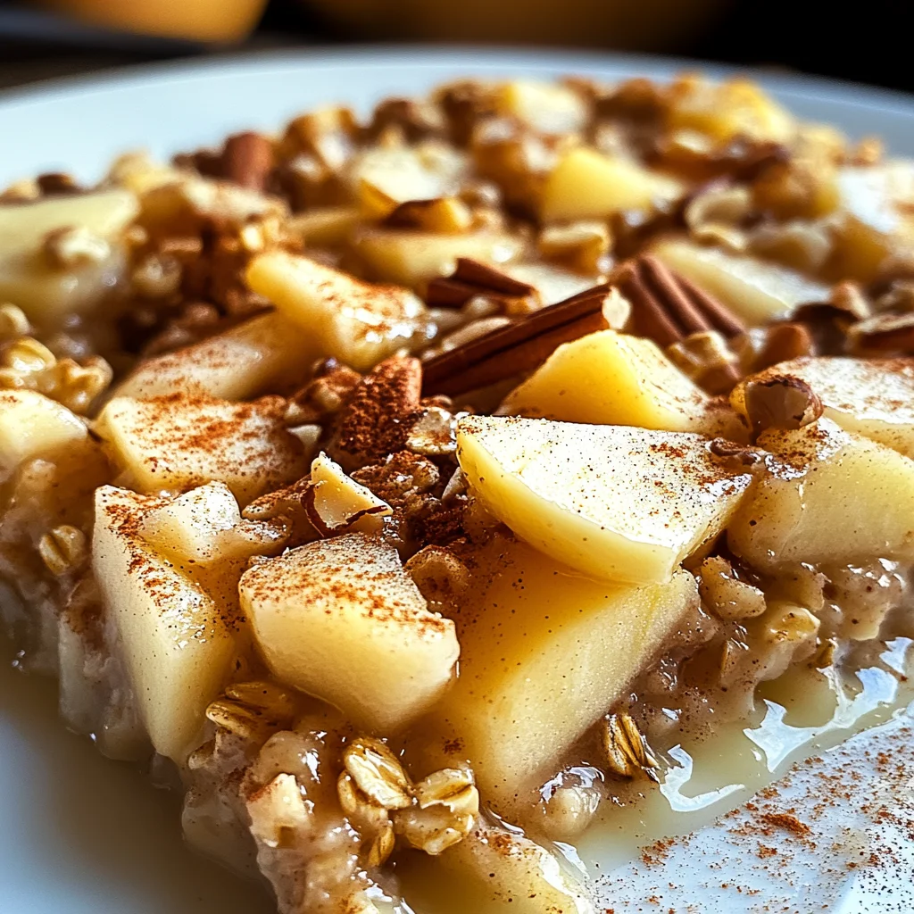Oatmeal Apple Breakfast Bake