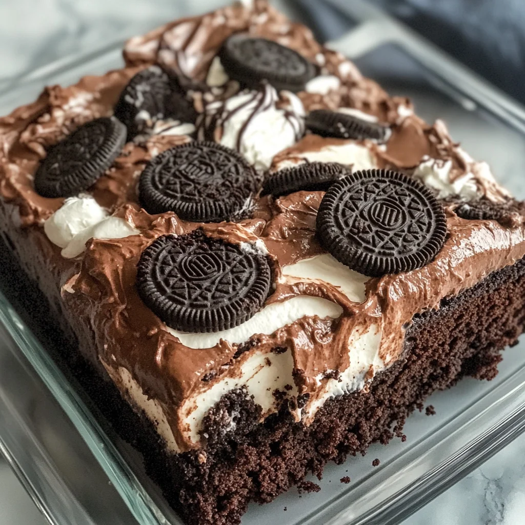 Oreo Dump Cake