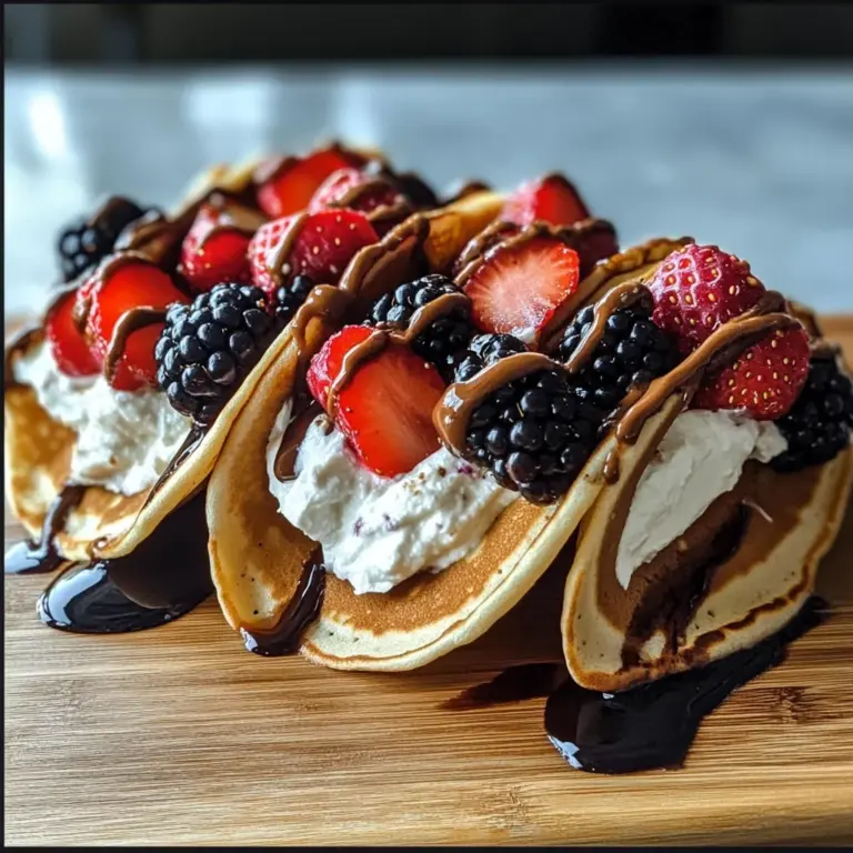 Pancake Tacos: A Fun and Creative Breakfast Treat