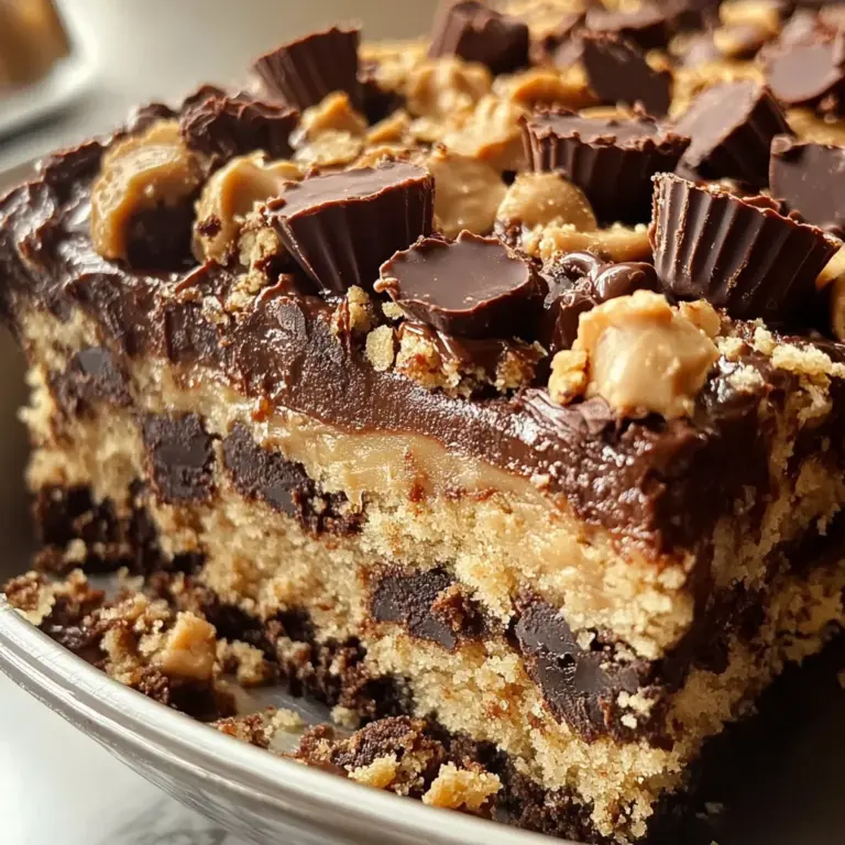 Peanut Butter Cup Dump Cake