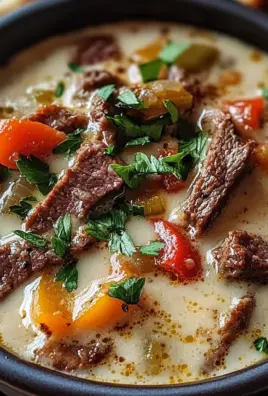 Philly Cheesesteak Soup: The Ultimate Comfort Food Recipe