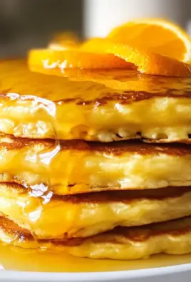 Ricotta Pancakes with Orange Syrup