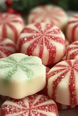 Soft Christmas Peppermints (Old-Fashioned Butter Mints)