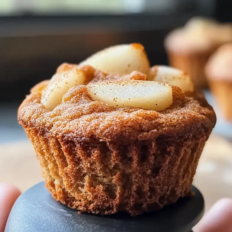 Spiced Pear Muffins Recipe