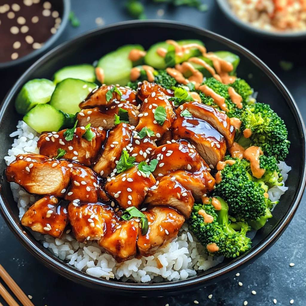 Sticky Chicken Rice Bowls Recipe: A Flavor-Packed, Quick Meal for Any Occasion