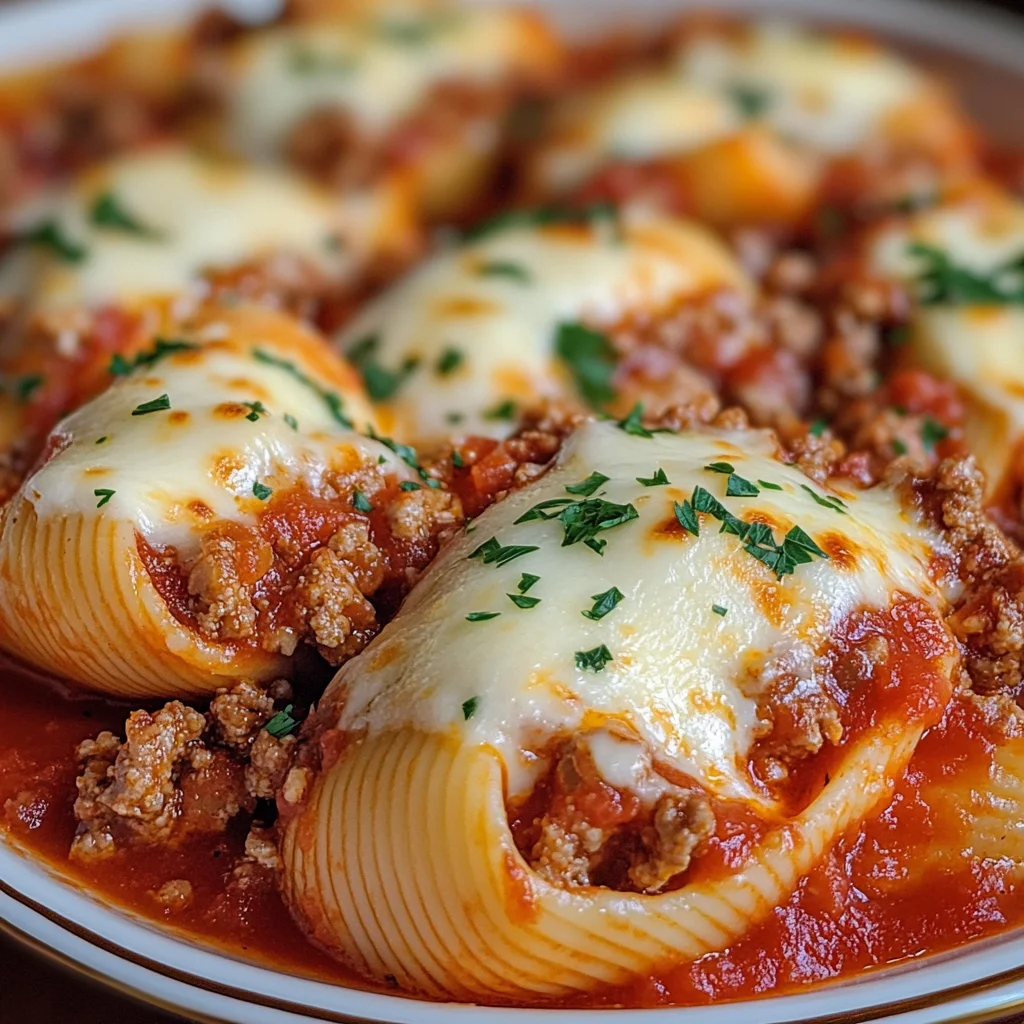 Stuffed Shells with Meat