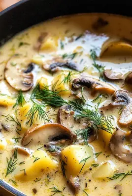 The BEST Mushroom Soup Recipe