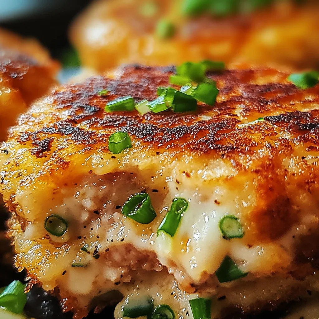 Tuna Melt Patties Recipe