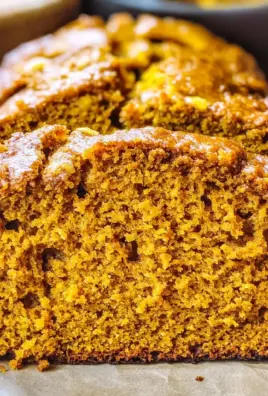 Vanilla Pudding Pumpkin Bread