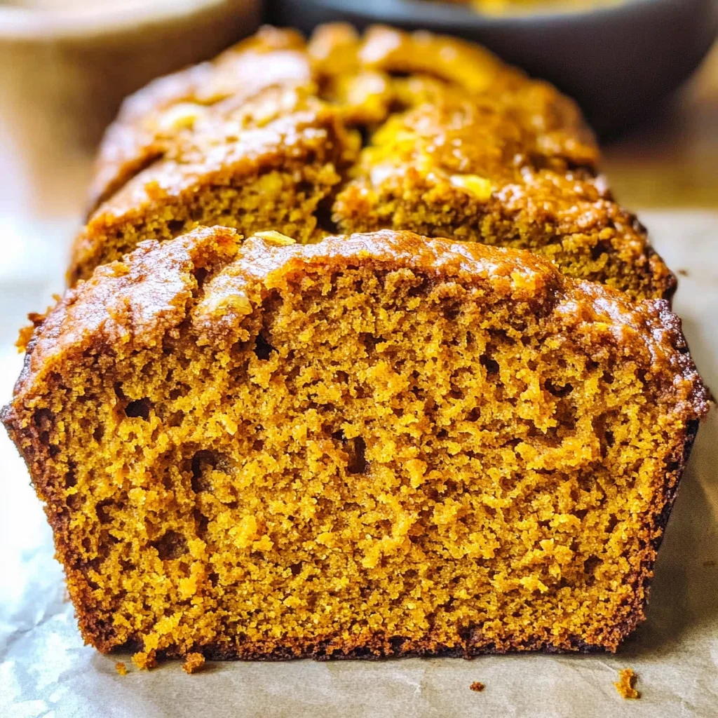 Vanilla Pudding Pumpkin Bread