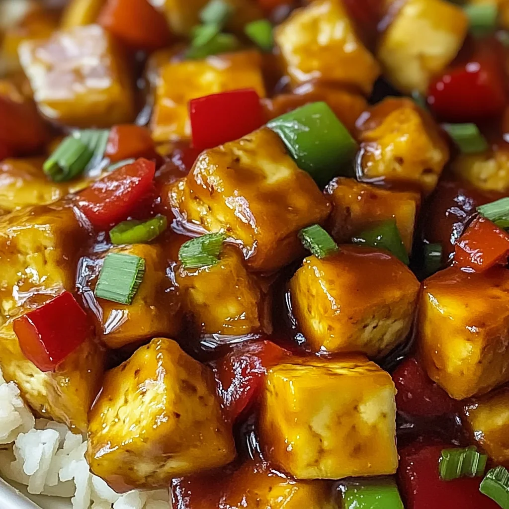 Vegan Pineapple Tofu