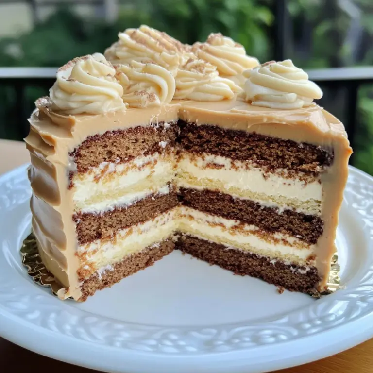 White Chocolate Mocha Cake