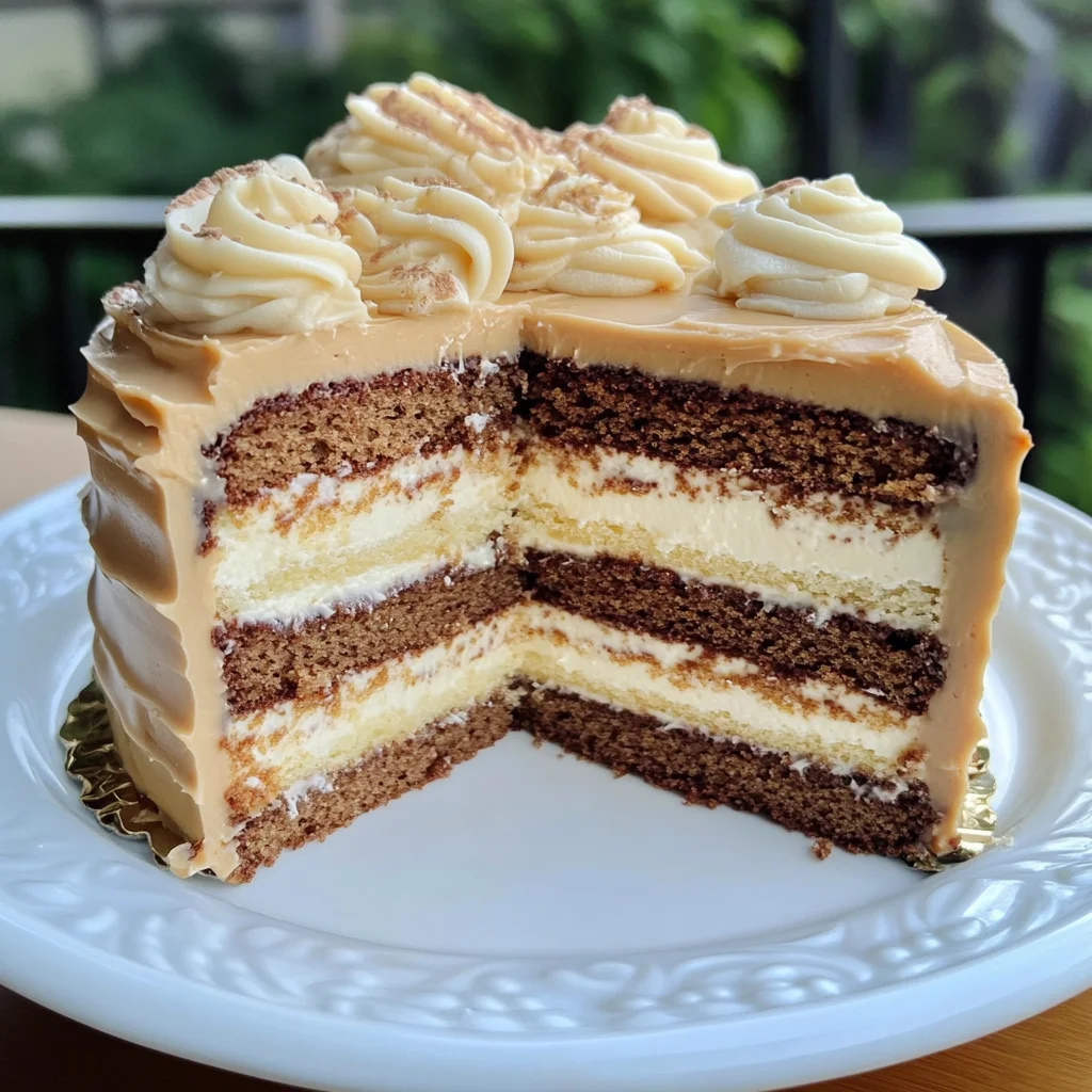 White Chocolate Mocha Cake