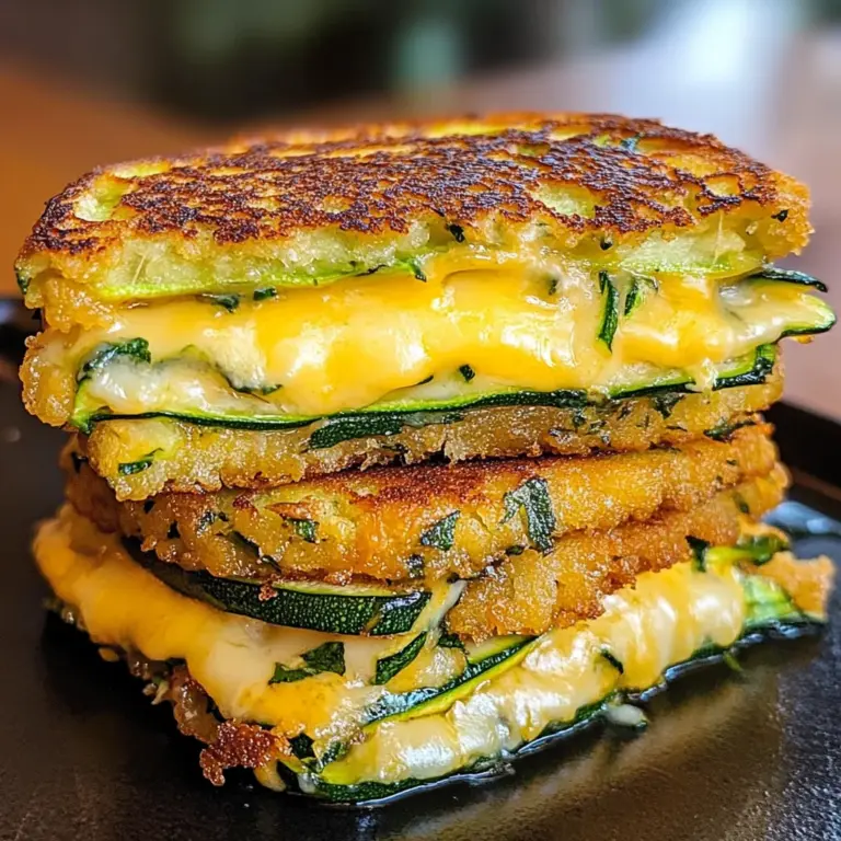 Zucchini Grilled Cheese