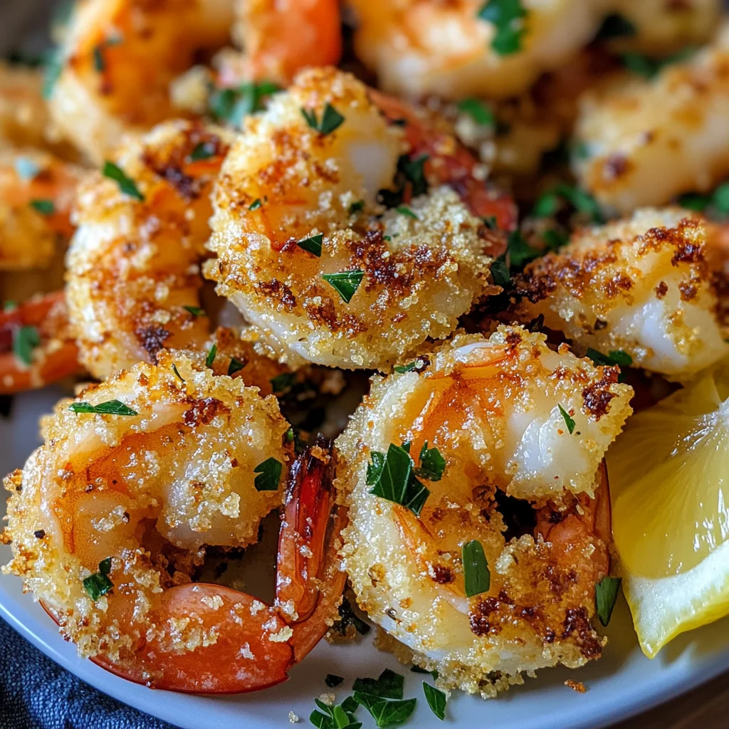 Air Fryer Garlic Parmesan Shrimp