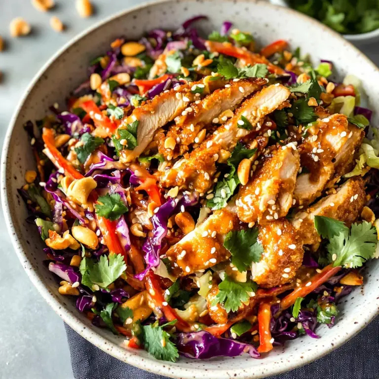 Asian Chicken Crunch Salad