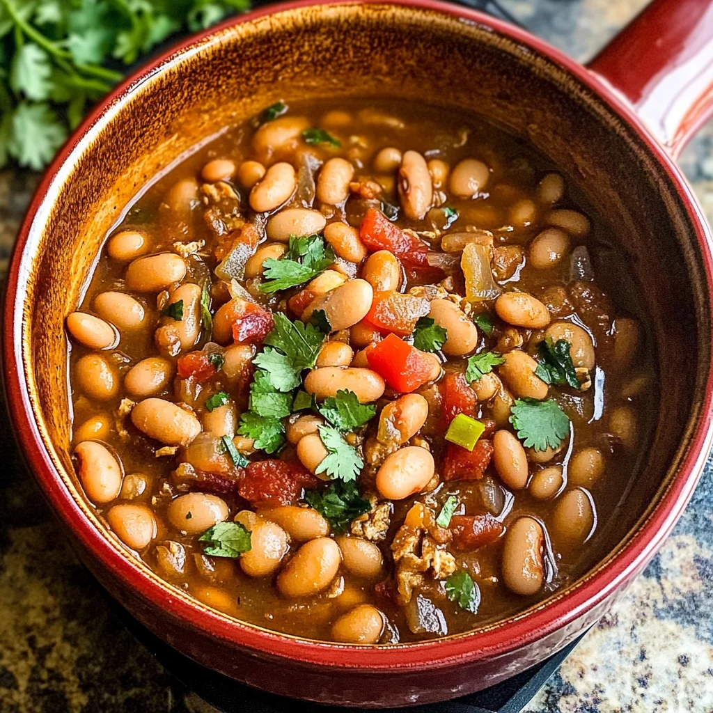 Authentic Borracho Beans