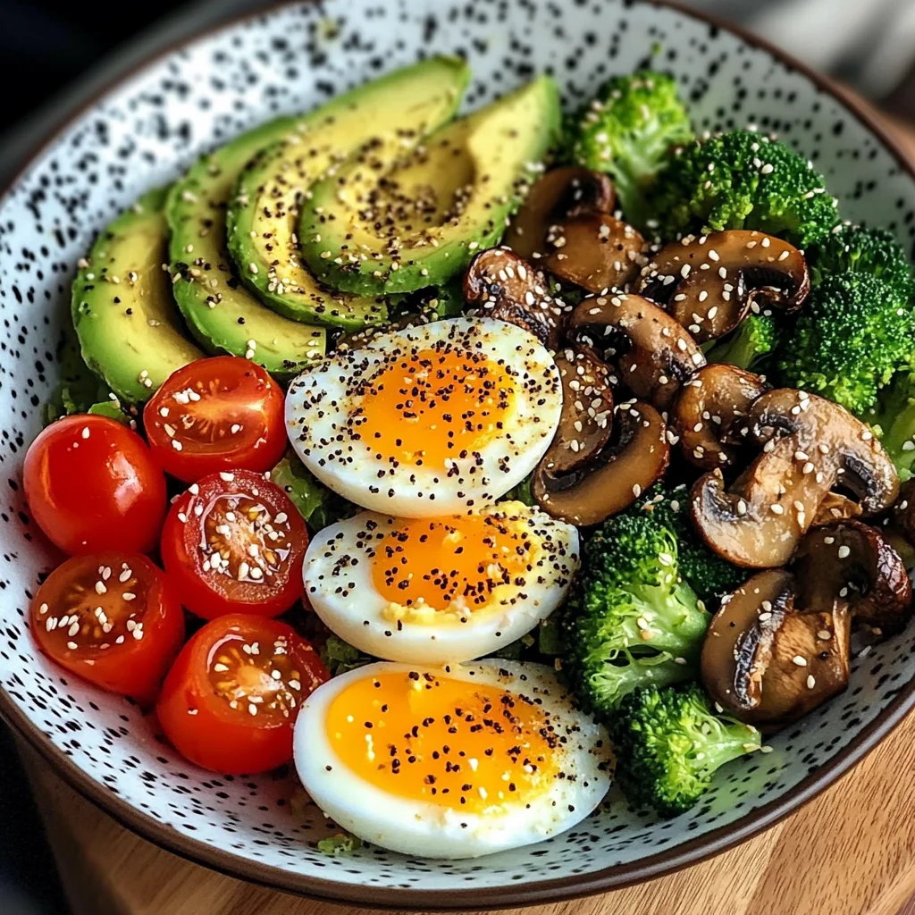Avocado and Egg Breakfast Bowl