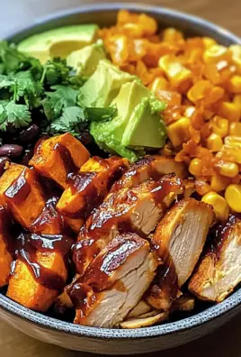 BBQ Chicken Sweet Potato Bowl Recipe
