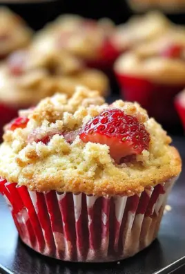 Bakery Style Strawberry Muffins