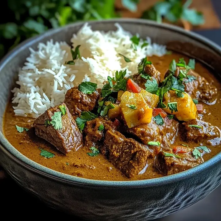 Beef and Coconut Curry Recipe