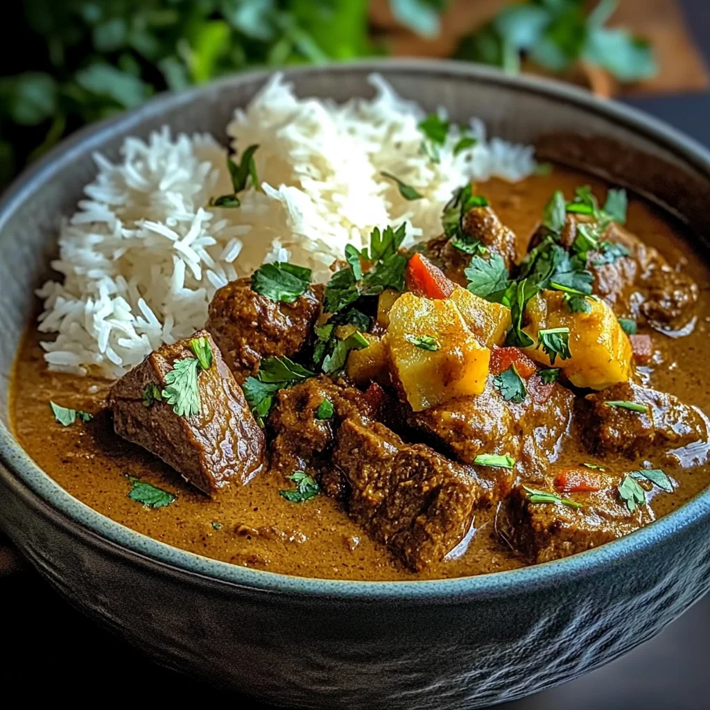 Beef and Coconut Curry Recipe