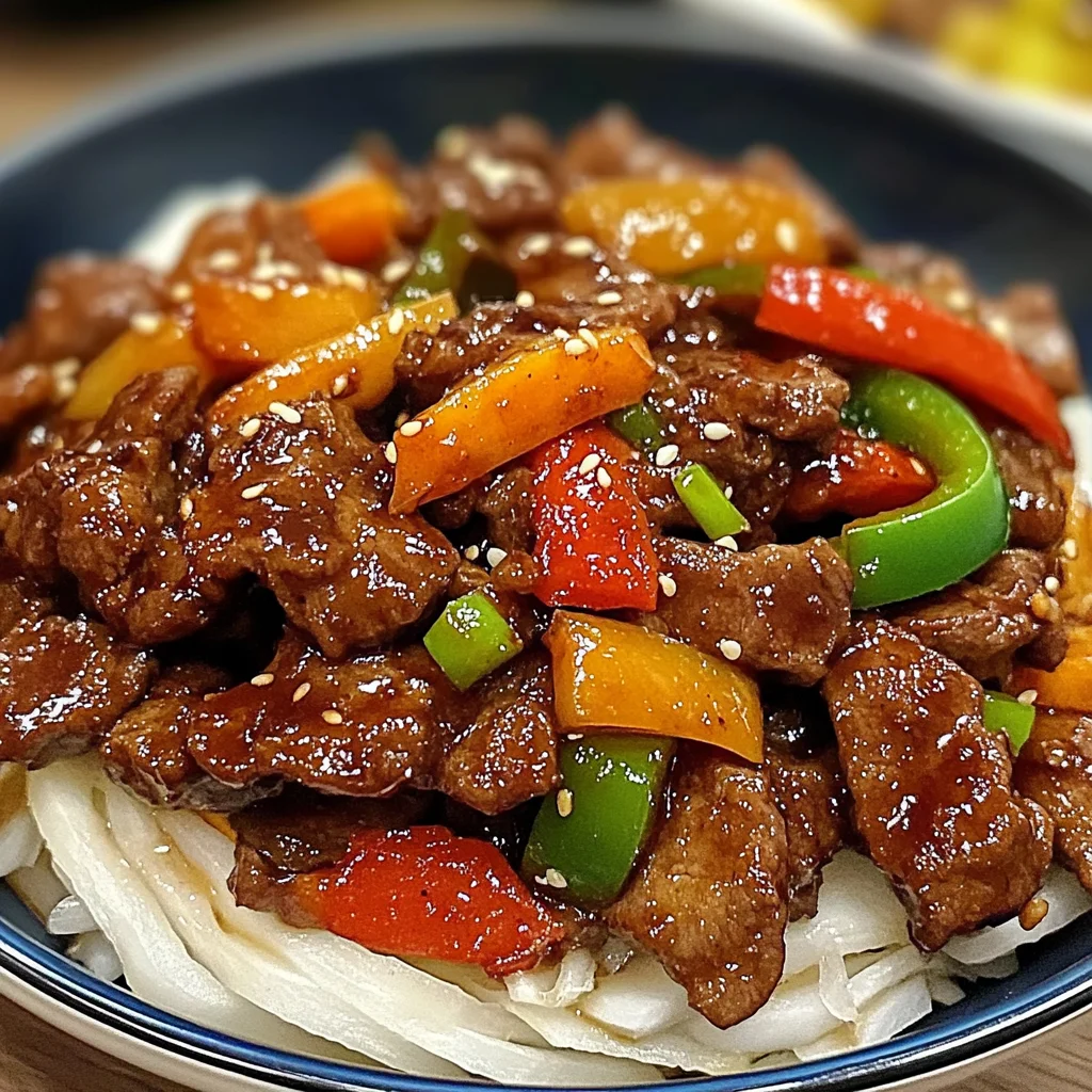 Beijing-Style Beef Stir-Fry