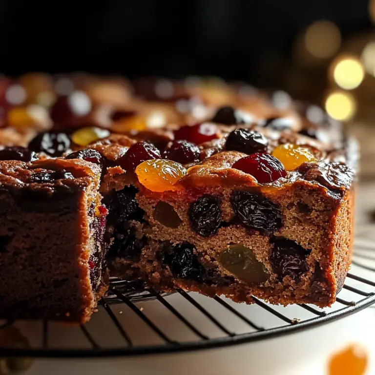 Best Christmas Fruit Cake Recipe