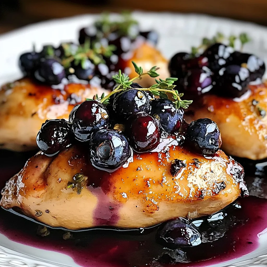 Blueberry Thyme Chicken