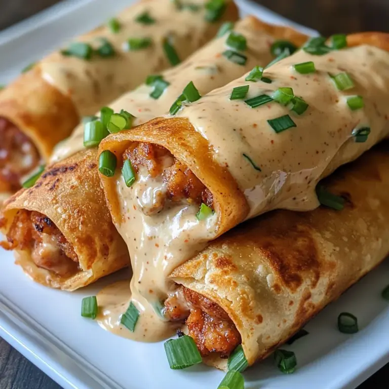 Boudin Chimichangas with Crawfish Cream Sauce: A Must-Try!