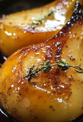 Buttery Roasted Pears - apple vinegarandcookie